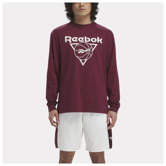 Reebok Ανδρική μακρυμάνικη μπλούζα BB Seasonal LS Tee